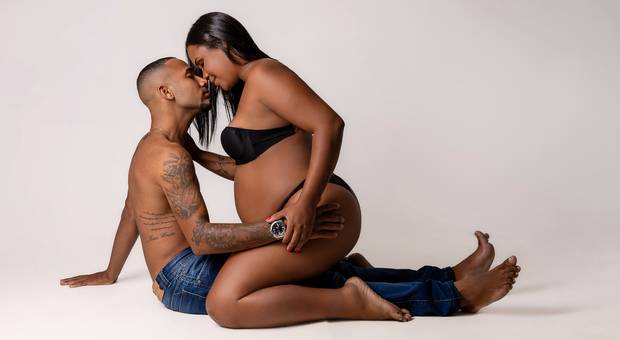 Gestante Estúdio de ENSAIO DA MAMÃE DANIELA