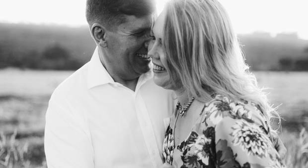 Casais de Milton e Luciana