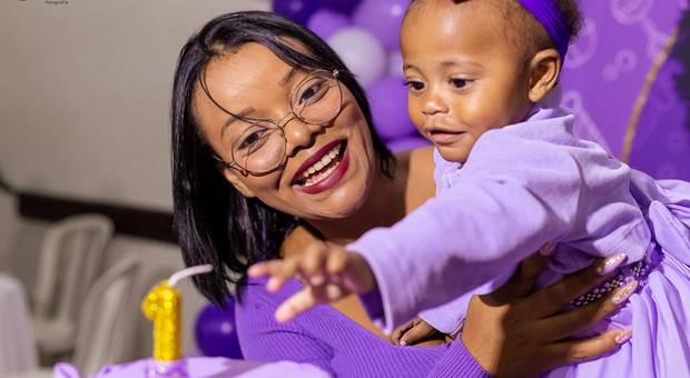 Aniversário  de Alícia 