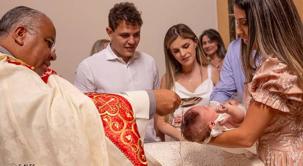 Batizado de Flavia e Marcos 