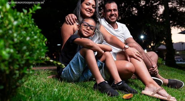 Família de Mayara, Fabricio e Lorenzo 