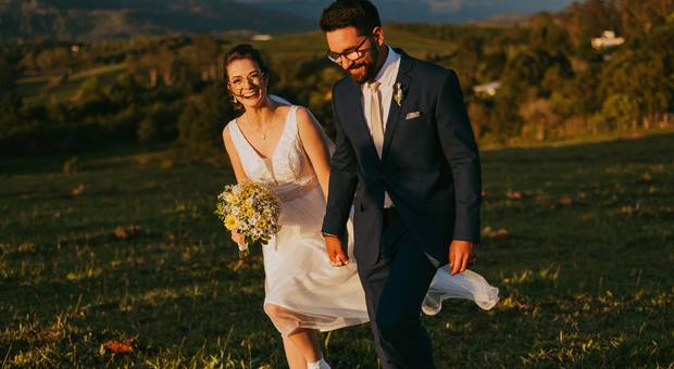 Casamentos de Fotografia de Casamento em Sapiranga, RIo Grande do Sul - Luana e Felipe