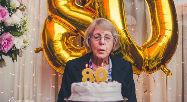 Aniversários de 80 anos da Vó Rita
