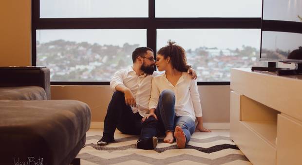 Ensaios de Igor & Vitória em casa