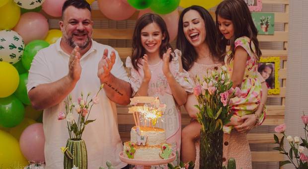 Aniversários de 10 anos da Duda