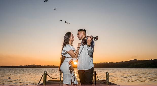 Ensaios de Vanessa e Lucas