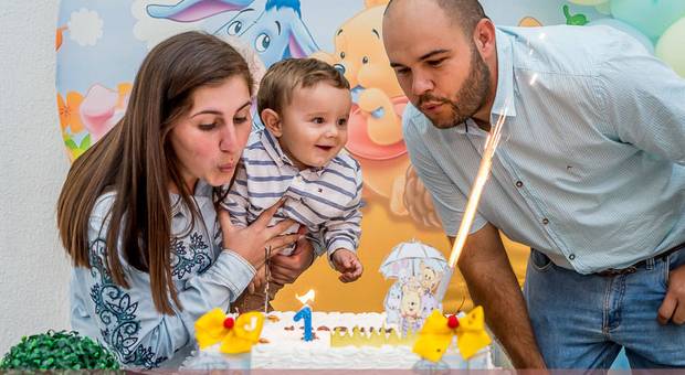 Aniversários de Joaquim - 1 Ano