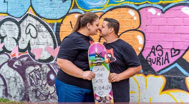 Ensaios de Stefanie e Luis 