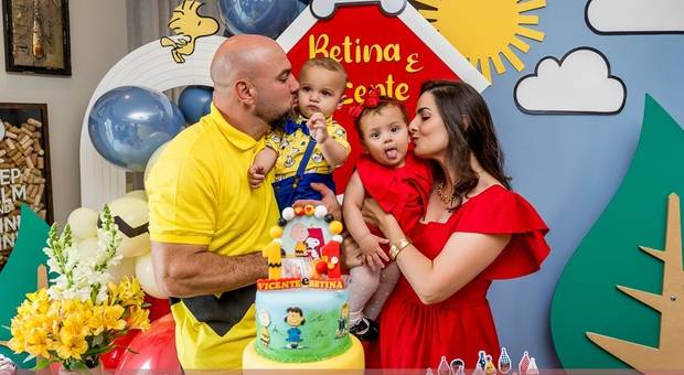 Aniversários de Betina e Vicente