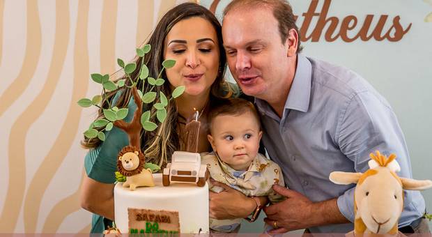 Aniversários de Matheus - 1 Anos