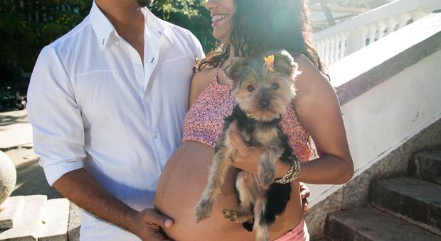 ensaio gestante de Ensaio Gestante | Anna