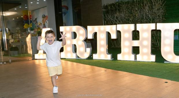 Aniversário de Arthur - 3 anos