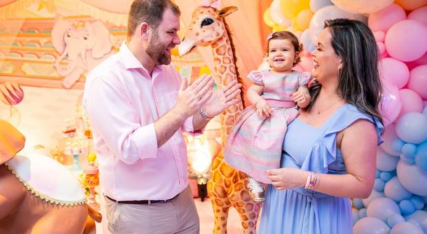 Aniversário Infantil de Luiza - 1 ano