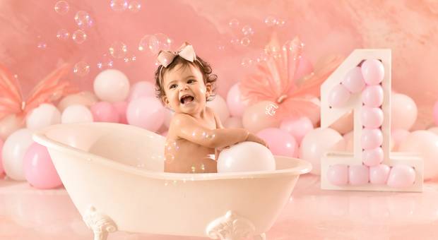 1 aninho de Maria Elaine, um aninho!
