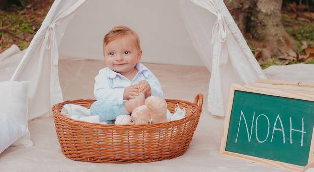 Ensaio Infantil de Noah