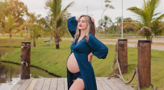 Ensaio Gestante de Mayara