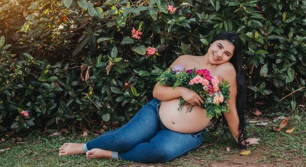 Ensaio Gestante de Karolaine