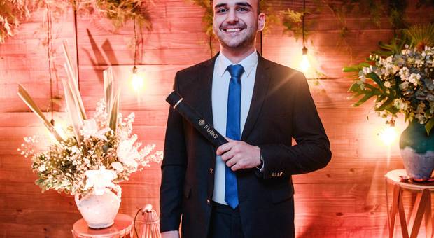 Formatura de Otávio Zauk | Eng Mecânica FURG 