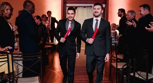 Formatura de Pedro e Roberto | Odonto UFPel