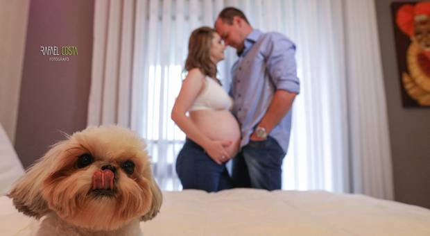 Ensaio Fotográfico de à espera da Lavínia