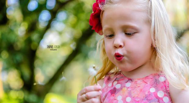 Ensaio Fotográfico de Rafaela - 3 aninhos