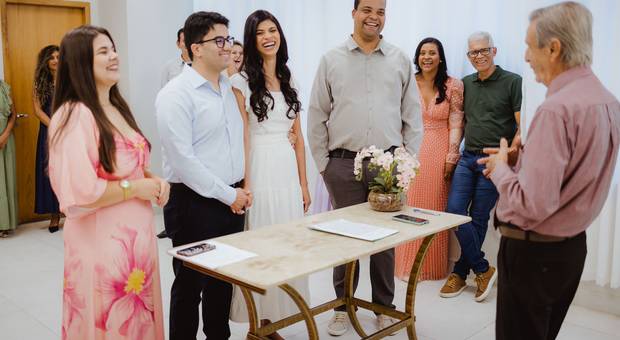 Casamento de Nathan e Thamires - Civil