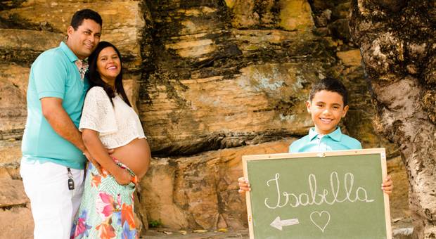 Ensaio Gestante de Ana e Ricardo