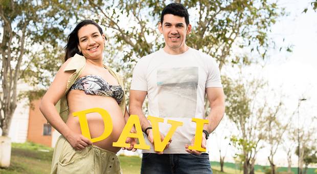 Ensaio Gestante de Camila e Álvaro