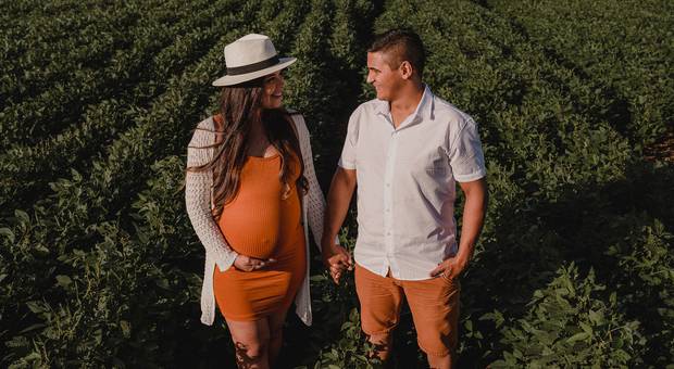 Gestante de À espera de Lucca