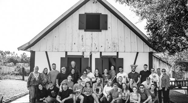 Uma visita de Família Chies