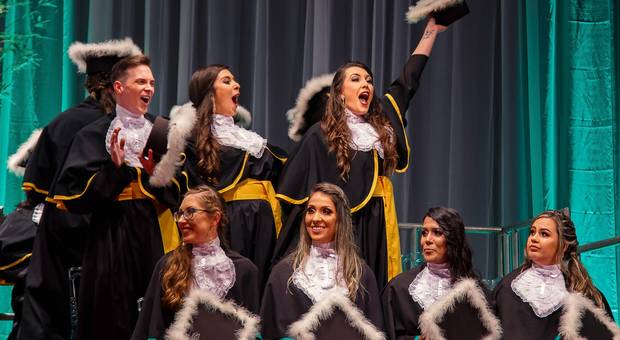 Formatura de Vanessa!