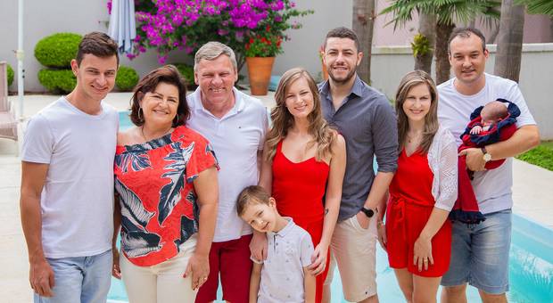 Uma visita de Família Nedel