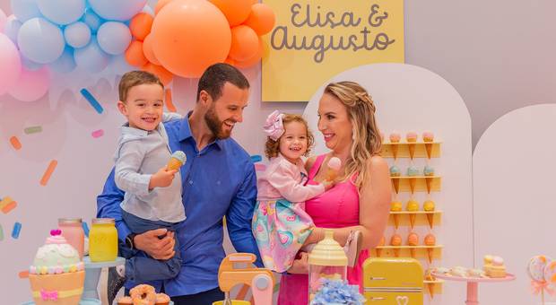 Aniversário de Elisa e Augusto 