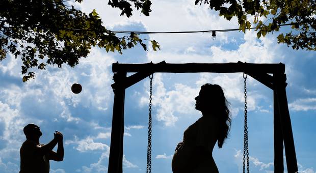 Família de Ensaio Karina e Marco, esperando o Arthur