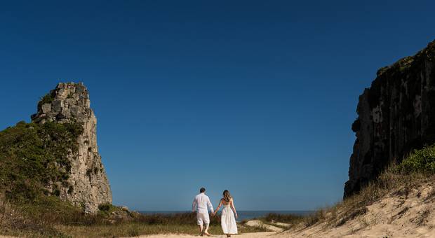 Pré Casamento de Ensaio Pré Casamento em Torres | Jéssica e Vini