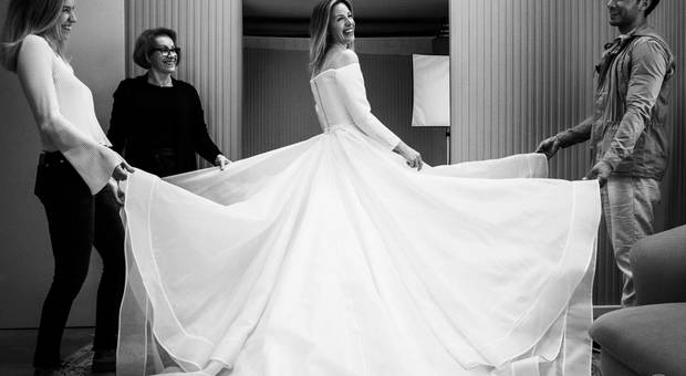 Prova de Vestido de Prova de Vestido Marina | Carlos Bacchi Atelier