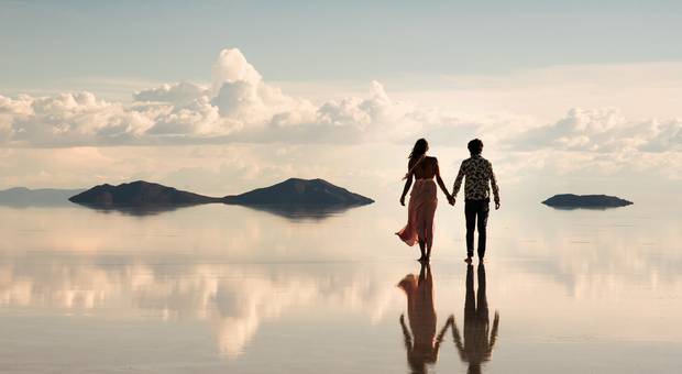 Ensaio de casal de Ensaio no Salar de Uyuni | Michelle e Junior