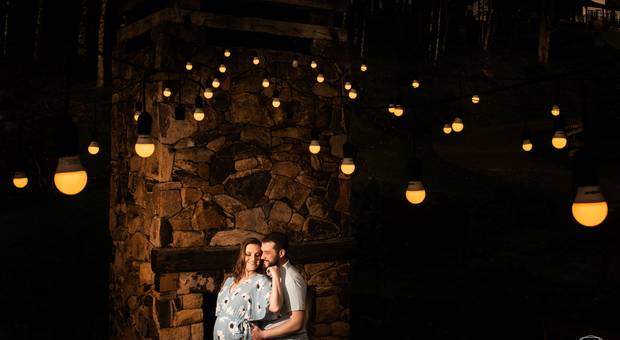 Família de Ensaio Aline e Gustavo em Gramado | Esperando o Pedro