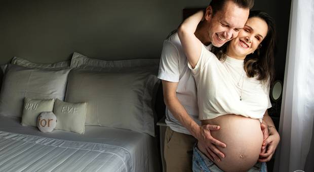 Família de Ensaio Bruna e Eve | Esperando o Henrique