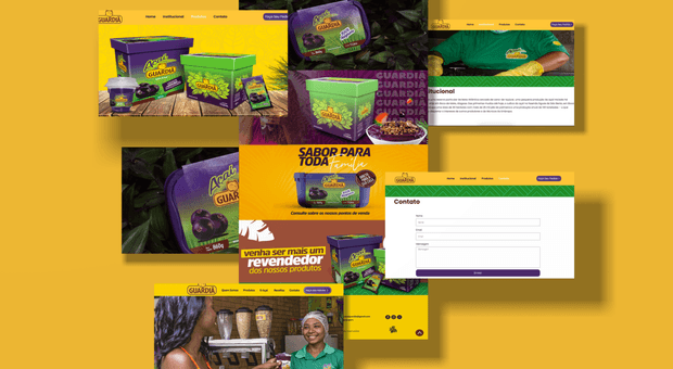 Jobs de Web Site Açaí Guardiã