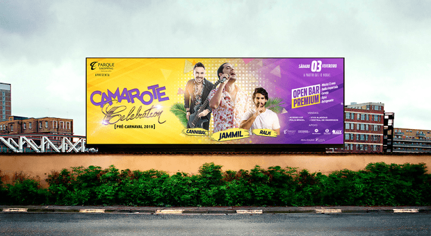 Jobs de Camarote Celebration  - Pré Carnaval 2018