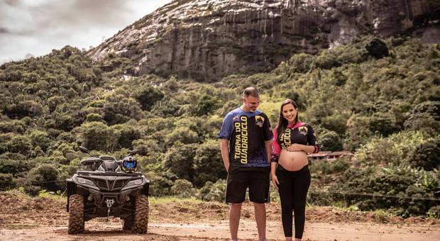 Ensaio Gestante  de À ESPERA DE MARINA 