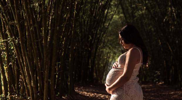 Ensaio Gestante  de A ESPERA DE ISSAC 