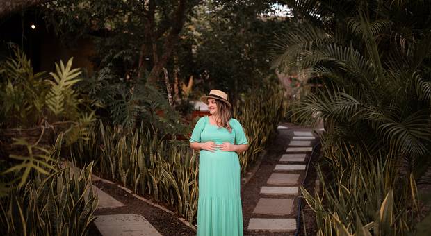 Ensaio Gestante  de À ESPERA DE MIGUEL 