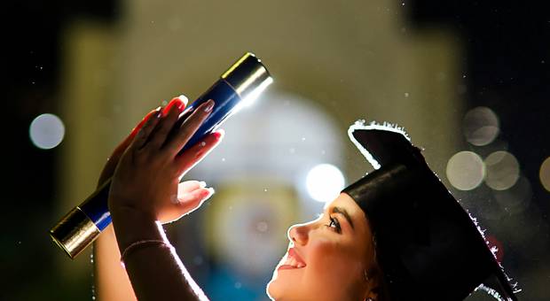 Formatura de Rebeca - Terceirão