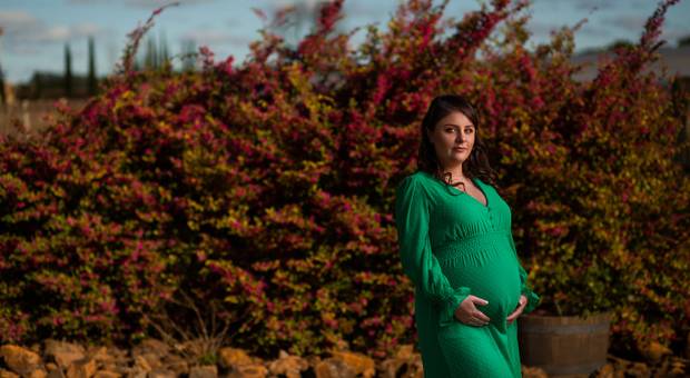 Feminino de Ensaio Gestante Jordana Dalzotto