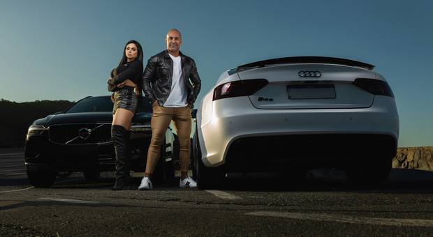 Retratos de Car´s Shooting Elye Pachecho e Val Pacheco