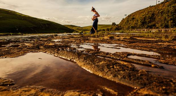 Gestantes de Ensaio Gestante - Kelly 