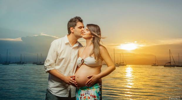 Gestantes de Ensaio Gestante - Daniela 