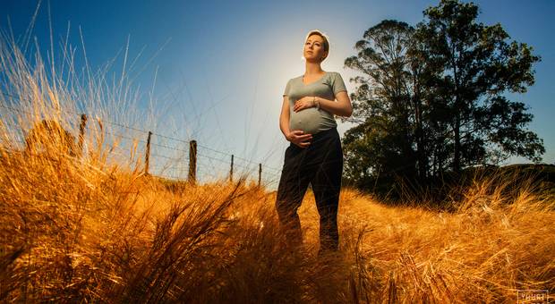 Gestantes de Ensaio Gestante - Caroline Pontalti 